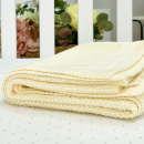 Paturica bebe Cosy tricotata din bumbac milky (2)